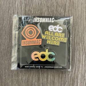 Insomniac EDC Festival Pin Set - Multicolor